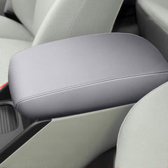 AOMSAZTO grey armrest cover for Civic 2012-2015 with snug fit.