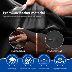 3D lumbar support detail on AOMSAZTO Hyundai Santa Fe seat cover