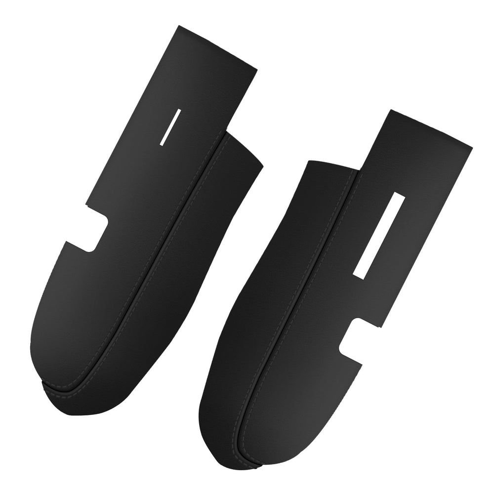 AOMSAZTO black leather finish on armrest adds refined cabin detail.