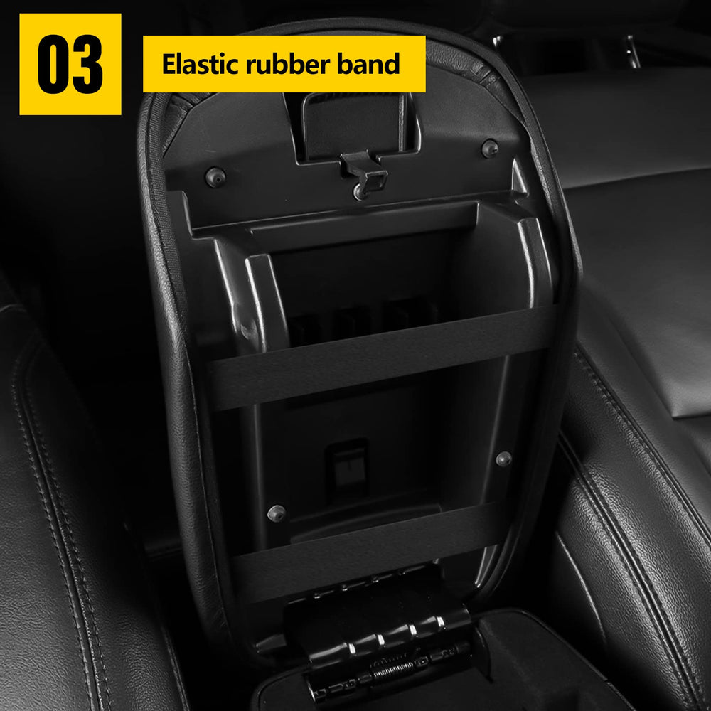 AOMSAZTO stitching detail in black enhances interior look and durability.