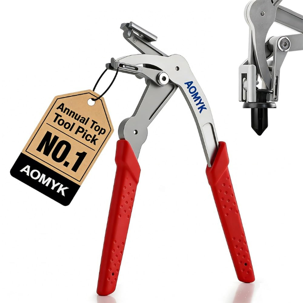 AOMYK clip removal tool head for precise pin extraction from panels