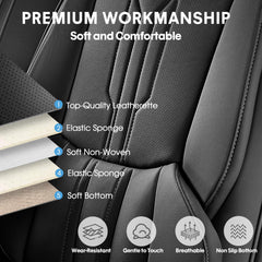 AOOG waterproof seat protector keeps interiors dry during spills and wet weather