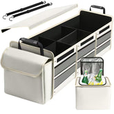 AOPHY car trunk organizer with insulated cooler bag keeps groceries fresh on road trips