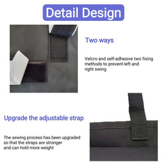 AOPHY trunk organizer side pockets with lids to prevent spills during drive