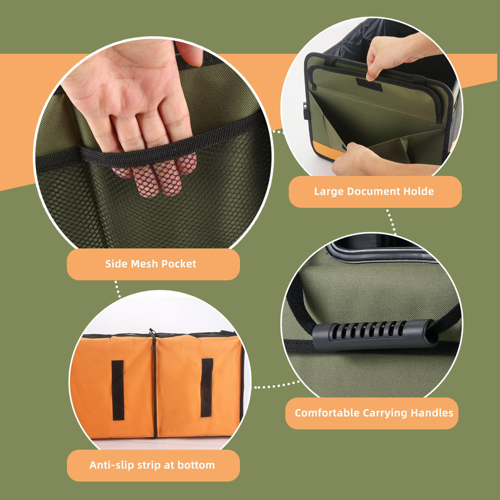 AOPHY wear-resistant 600D Oxford material withstands daily use in the car.