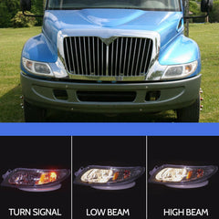 Aostirmotor 4300 headlights packaging includes two lamps