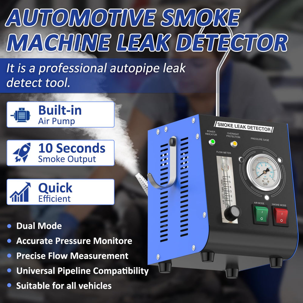 Aoteda smoke machine flow meter helps quantify airflow during diagnostics.