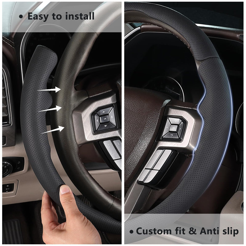 Aotoyou anti-slip inner texture helps secure grip during drives.