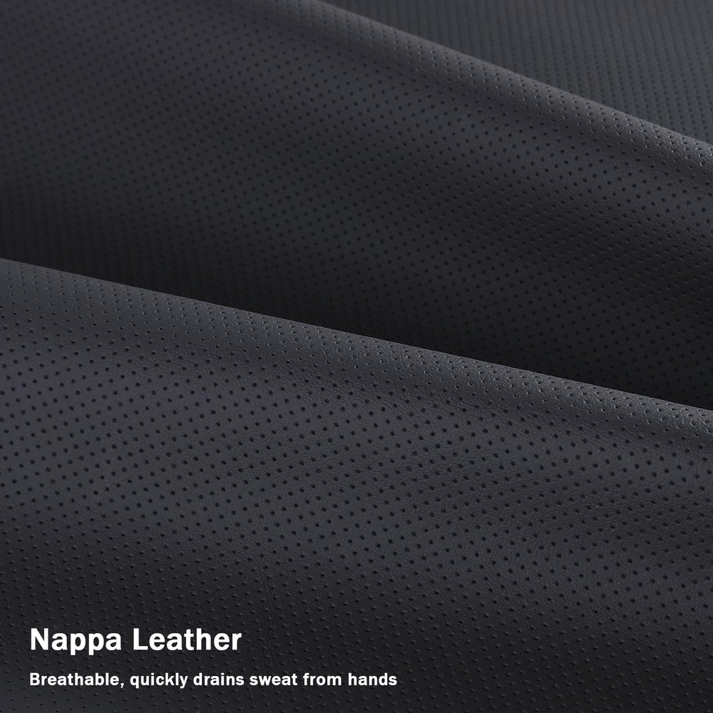 Aotoyou black leather texture emphasizes premium feel and interior harmony.