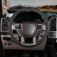 Aotoyou F-150 side close-up with premium Nappa leather texture.