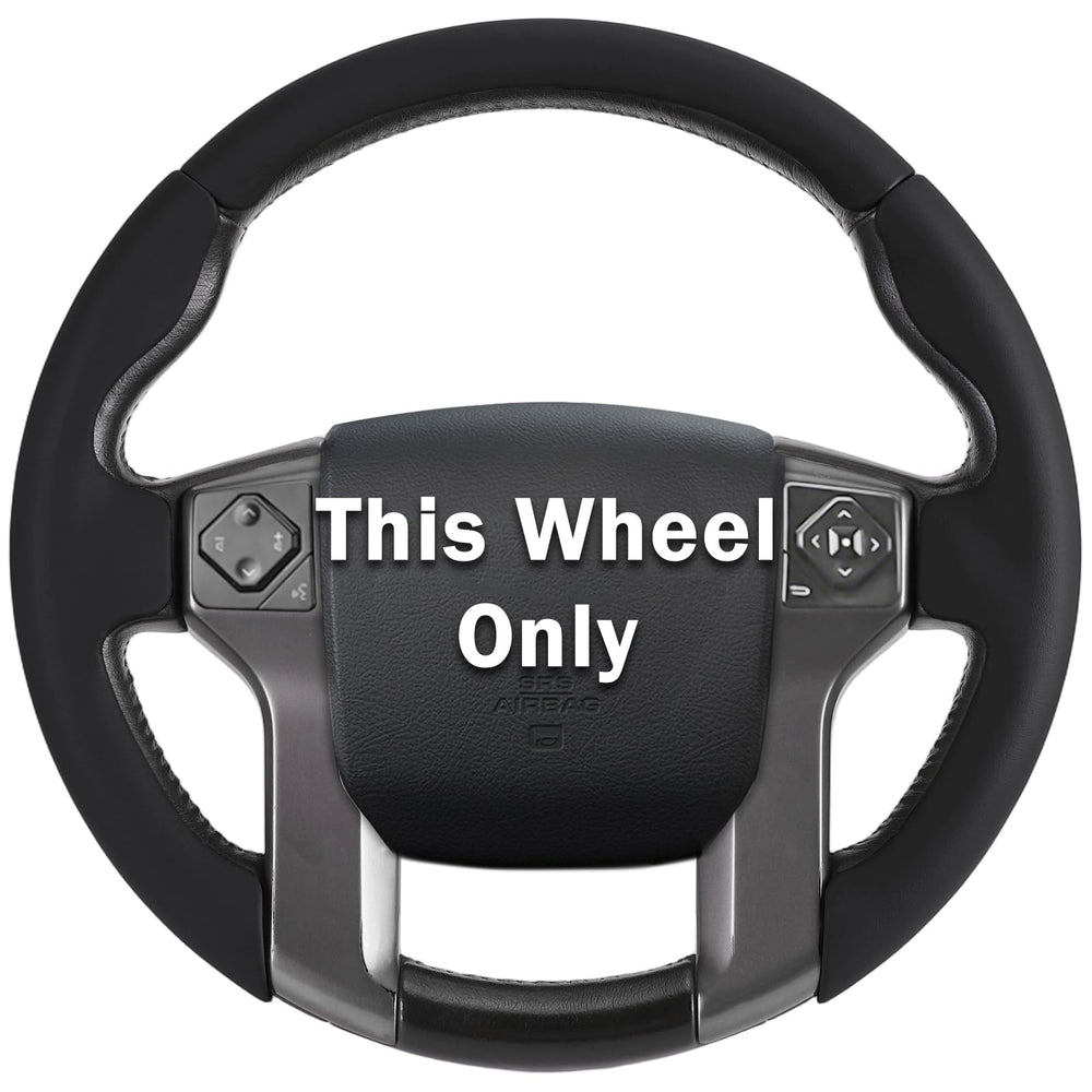 Aotoyou fit-for-tacoma steering wheel cover with full coverage delivers a refined grip and wheel protection.