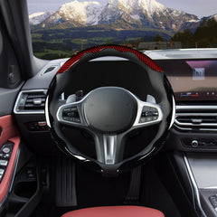 Aotoyou non-slip leather lining ensures a secure steering grip.
