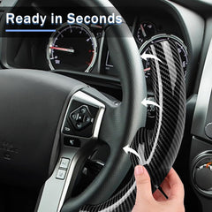 Aotoyou Sequoia steering cover full-coverage design safeguards your steering wheel.