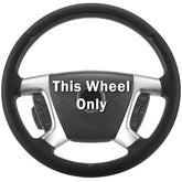 Aotoyou steering wheel cover for Chevy Silverado 1500 enhances grip and control.