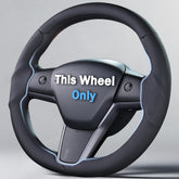 Aotoyou steering wheel cover for Tesla Model 3 with precise 1:1 fit