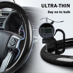 Aotoyou Tundra steering cover gloss finish provides stylish protection.