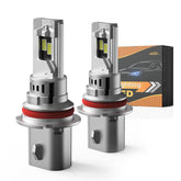 AOUKKL 9007 front-view bulbs for brighter daylight-like visibility