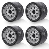Aouton 49065-0721 oil filter front view highlights sturdy build for reliable filtration.