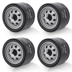 Aouton 49065-0721 oil filter front view highlights sturdy build for reliable filtration.