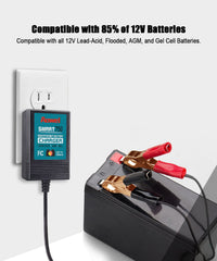 Aowel 12V output and clips provide reliable connections for cars and bikes.
