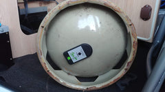 AP Products 024-1001 propane tank level indicator mounted on LP tank bottom for reliable checks