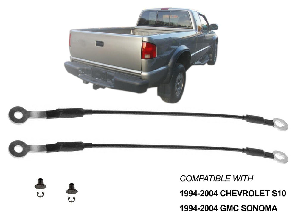 APA tailgate hardware pair ready for installation with durable metal components.
