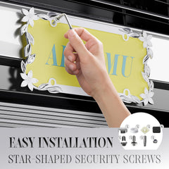 APDOMU Includes hardware for fast, tool-free installation.