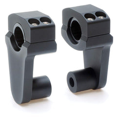 APE RACING pivoting handlebar risers close-up shows billet aluminum construction for durability