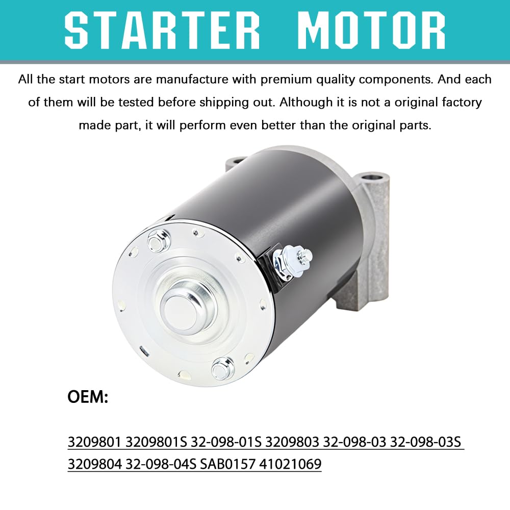 Apeixoto Kohler starter energy efficient design and reduced crank effort.