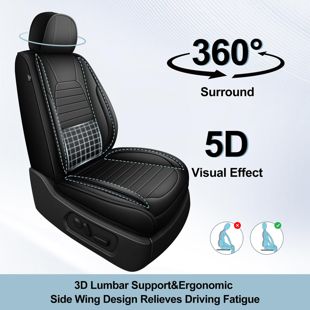 APEJET anti-slip front seat cover stays in place in Dodge Ram.