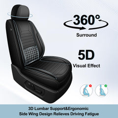 APEJET anti-slip front seat cover stays in place in Dodge Ram.