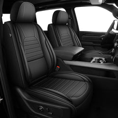 APEJET front seat cover for Dodge Ram with custom fit protects upholstery and maintains comfort.