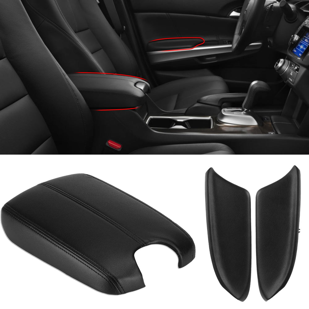 APESER center console armrest cover for Honda Accord enhances grip and comfort.