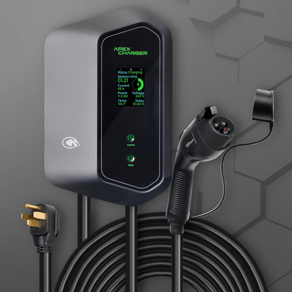 ApexCharger MACH 1 NEMA 14-50 hardwire option for power connection