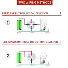 APIEELE LED-lit switch improves night operation and visibility in vehicles.
