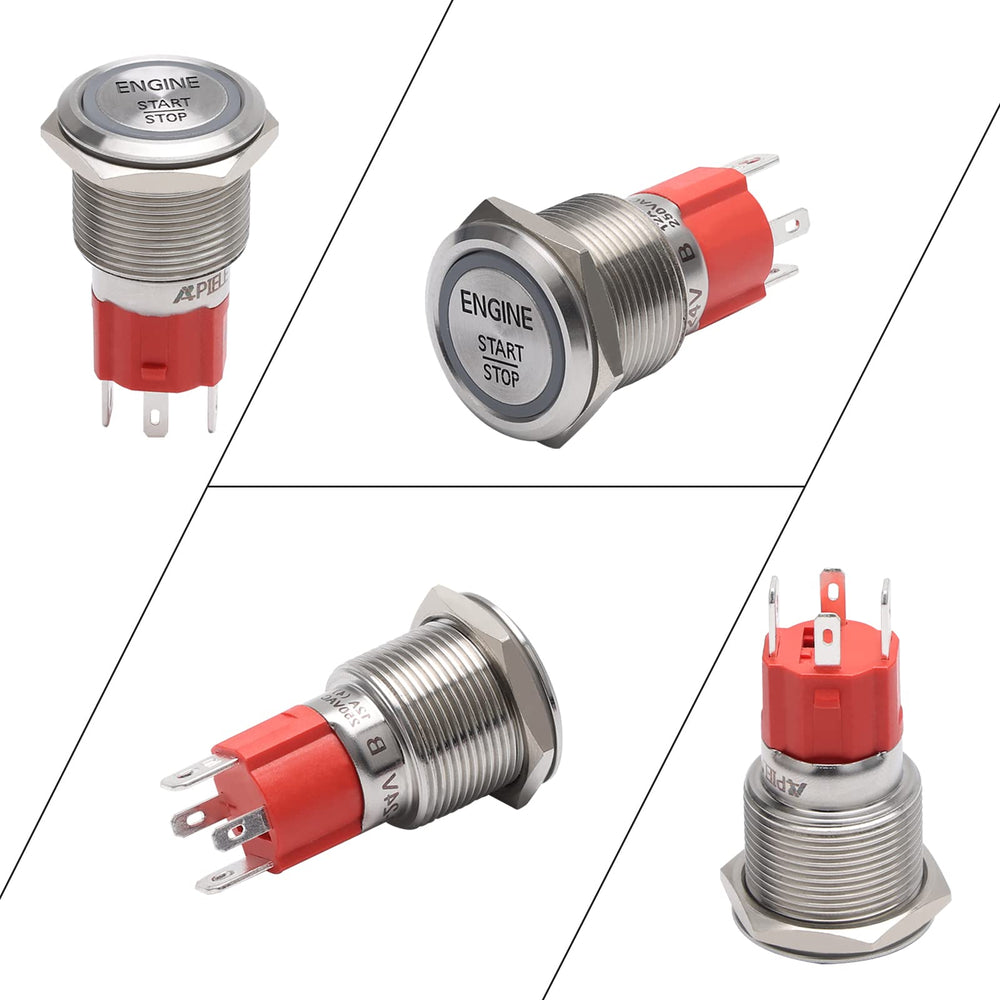 APIELE instant engine start button enables fast ignition with a single press.