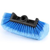 APIFRSUAK 10-inch car wash brush head in blue with soft bristles for gentle cleaning.