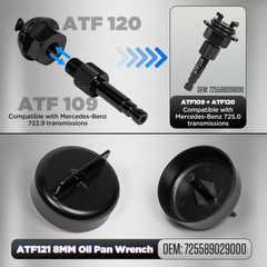 APOWFIX BMW-compatible adapter simplifies transmission service tasks.