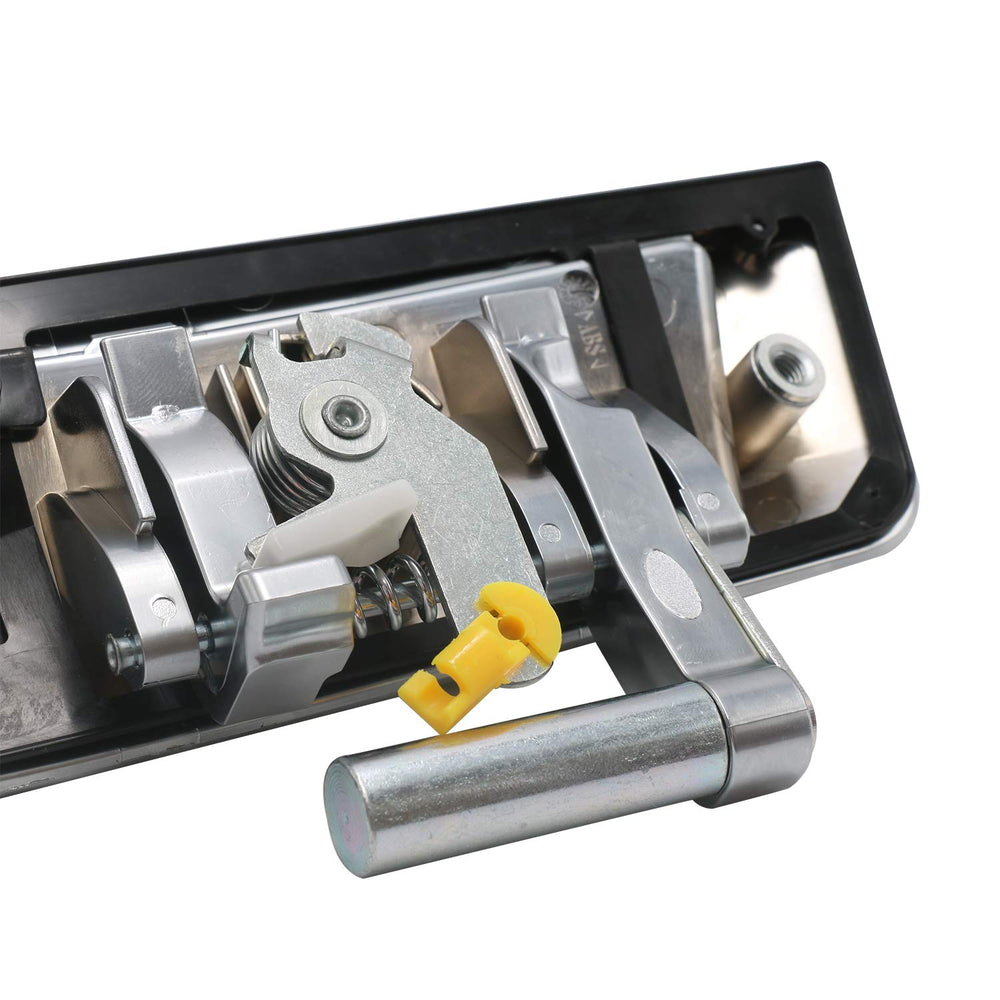 Assembly-ready APPERFiT 350Z exterior handle in silver for quick install