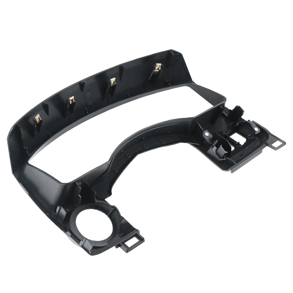 APPERFiT dash bezel silver gray finish supports easy installation and lasting appearance.