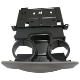 APPERFiT dash cup holder ashtray gray front view keeps beverages secure.