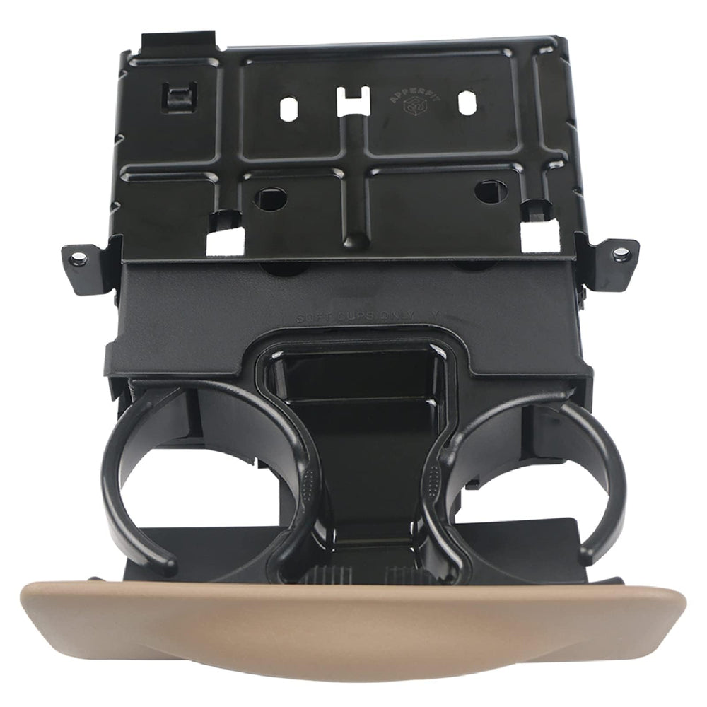 APPERFiT brown dash cupholder with ashtray keeps beverages secure on the go.