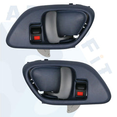 APPERFiT door bezel blue left—trim replacement preserves OEM look.