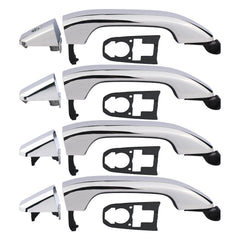 APPERFiT chrome door handle end caps for complete exterior kit and edge protection.