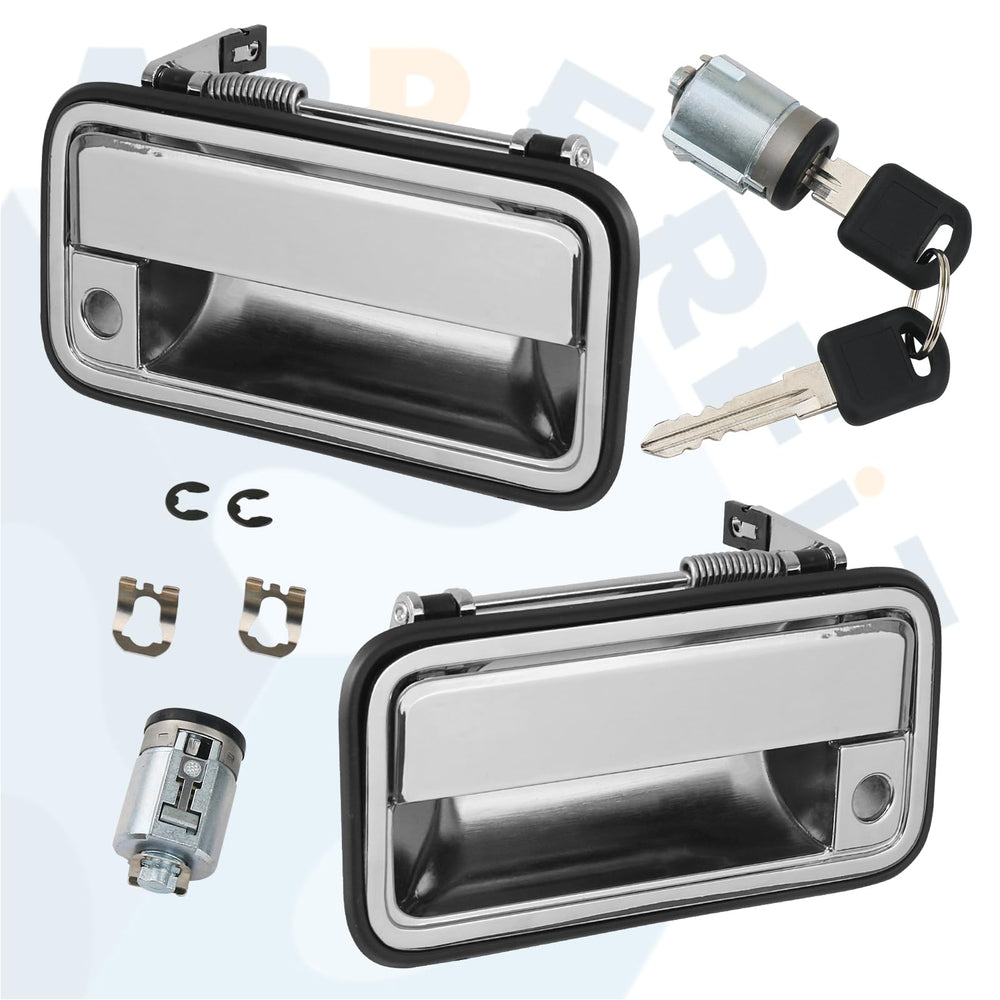 APPERFiT door handle lock cylinders replacement kit for seamless OEM-like fit.