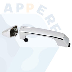 APPERFiT chrome exterior door handle with end cap for front-right Hummer H3, smooth operation