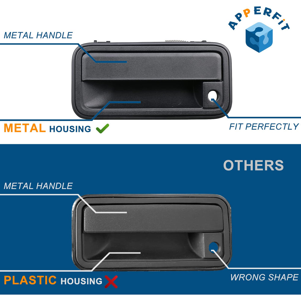 APPERFiT exterior door handle right front assembly ensures smooth operation