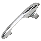 APPERFiT exterior door handle for Fiat 500, right passenger side, chrome finish.