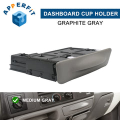 APPERFiT ford truck cupholder two-size design for different drink sizes.
