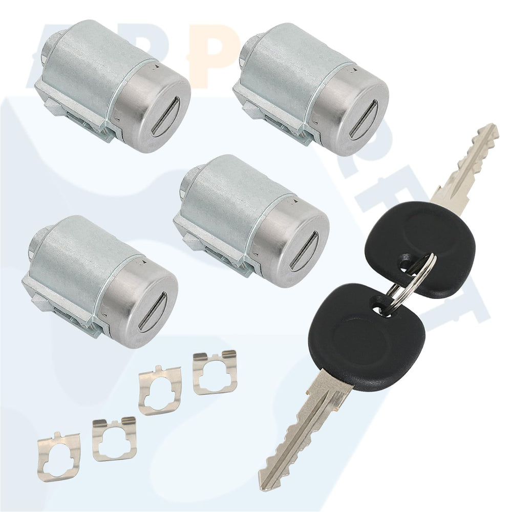 APPERFiT front door handle lock cylinder left driver-side replacement
